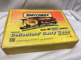 1994 Matchbox Carrying Case Full Of Cars - Matchbox, Hotwheels, And More