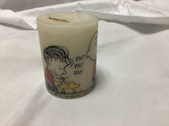 Charlie Brown Peanuts Candle