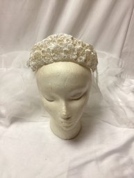 Vintage Beaded Floral Wedding Vale