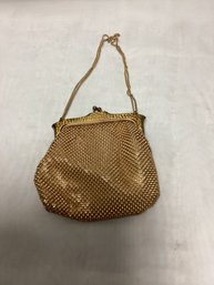 Antique Gold Mesh Purse