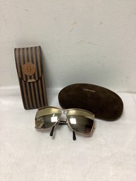 Tom Ford & Fendi Sunglasses Case, Chrisitan Dior Sunglasses