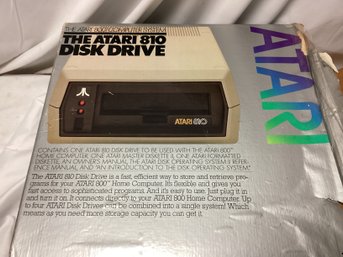 1981 Atari 810 Disk Drive - New In Box