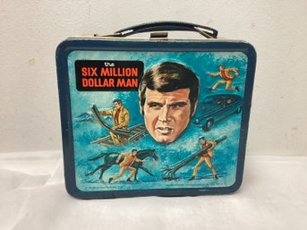 The Six Million Dollar Man Tin Lunchbox