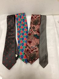 Vintage Tie Lot - Claiborne, Kenneth Gordon, And More