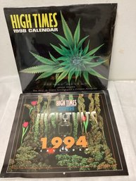 1194 & 1998 High Times Calendars