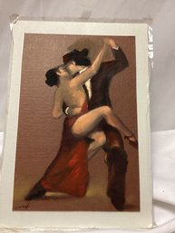 Tango For Two Print