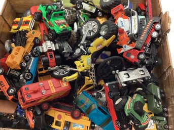 Large Lot Of Diecast Cars - Hot Wheels, Matchbox, And More