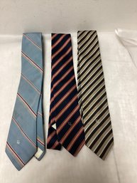 Chrisitan Dior Tie Lot - Lot Of 3