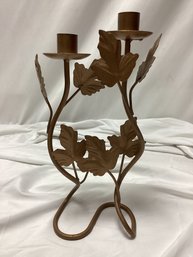 Iron Metal Candle Holder