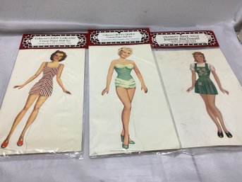 Paper Doll Lot - Jeanette Macdonald, Betty Grable, And Judy Garland