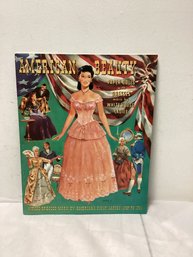 American Beauty Paper Dolls With Dresses Worn By White House Ladies Paper Doll Book