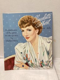 Claudette Colbert Paper Doll Book