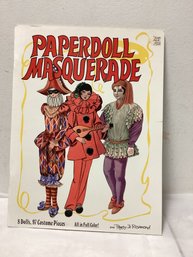 Paperdoll Masquerade Paper Doll Book