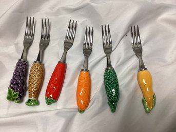 Fruit Handle Forks