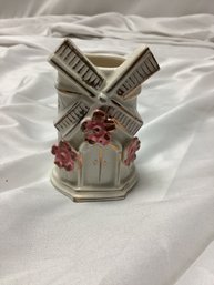 Vintage Charm Japan Hand Painted Windmill