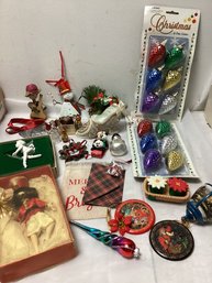 Vintage Christmas Ornament And Decor Lot