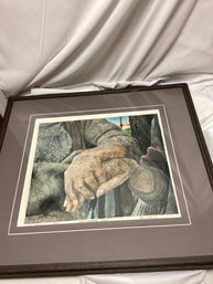 The Vintage Years Pencil Signed Artwork By H.C.