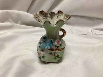 Hand Painted Japan Bud Vase