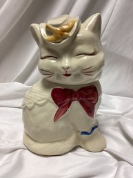 Shawnee Pottery Puss Botts Kitten Cookie Jar