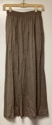Orvis Vintage Tan Maxi Skirt - Size Small