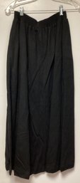 Orvis Black 100 Percent Wool Maxi Skirt - Size M