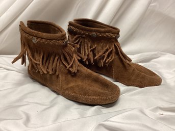 Vintage Leather Moccasin's - No Size