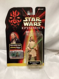 Star Wars Episode 1 Qui-gon Jinn Action Figure