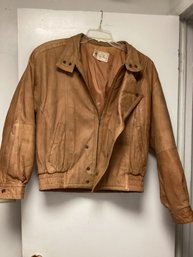 M. Julian Vintage Leather Jacket - Size Small