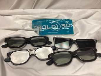 Real 3D Glasses Lot