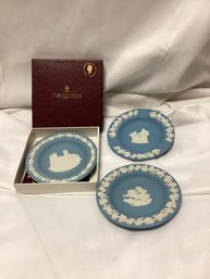 Wedgewood Ashtrays And Mini Plates - One 40th Anniversary