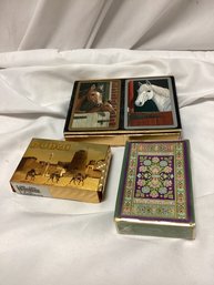 Vintage Playing Cars - Horses, Camels, And MCM