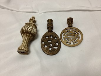 Lamp Finial Lot