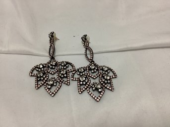 J. Crew Crystal Dangle Earrings