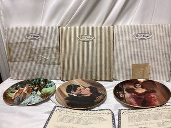 Gone With The Wind Collectors Plates