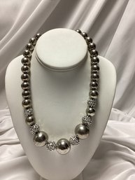 Chunky Beaded Statement Necklace