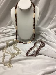 Various Costume Necklace Lot