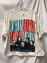 1995 Single Stitch Eagles Hell Freezes Over Concert Band Rock T-shirt