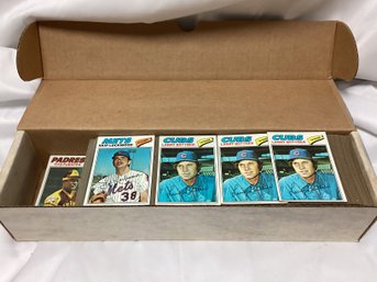 1977 Topps Baseball Card Box