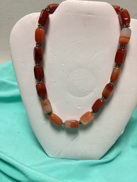 Marqises Red Agate Necklace