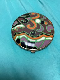 Irving Rice Psychedelic Makeup Compact Mirror