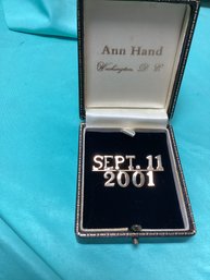 Ann Hand Washington D.C. Sept 11 2001 Pin