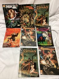 San Diego Comic Con Exclusive Comic Lot - Conan, Spiderman, And More