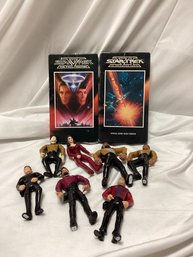 Star Trek Action Figures With VHS Tapes