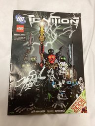 San Diego Comic Con Bionicle Ignition DC Lego Signed Comic