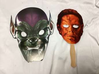 Marvel Skrull & Halloween Jason Comic Con Masks