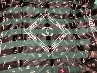 Chanel Polyester Made In France Scarf