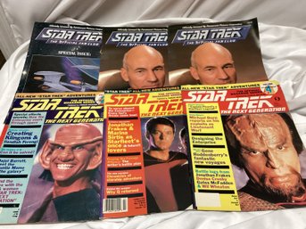 Vintage Star Trek Magazine Lot