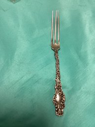 Sterling Silver Durgin Berry Fork - Watteau