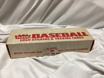 Fleer Baseball Card Box - Factory Sealed
