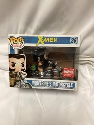 X-men Wolverine Motorcycle Funko Pop - Marvel Exclusive